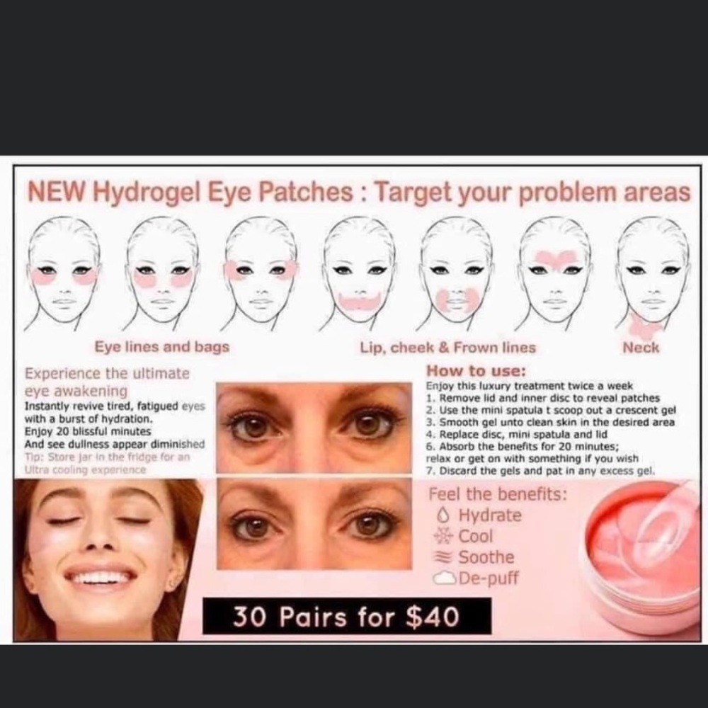 Hydrogel Eye Gel Patches - Picture 2 of 10
